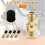 4-Pack 1/8" Brass Schrader Valve with Caps 4