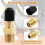 4-Pack 1/8" Brass Schrader Valve with Caps 5