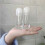 2 Pcs Clear Glass Roller Bottles for Essential Oils, Refillable Roll-On Containers with Clear Cap 2