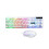 (White) LED Rainbow Gaming Keyboard & Mouse Set 1