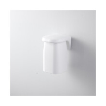(white) Magnetic Wall Mount Gargle Cup Rack