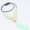 Feather Bead Silicone Chewing Necklace, Teether Pendant for Adults 4