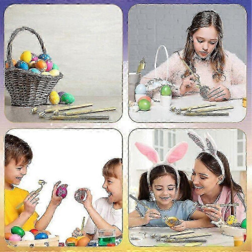 3-Piece Pysanka Hot Wax Pen Set for Easter Egg Art 1