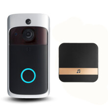 Draadloze wifi-deurbel met afstandsbediening, videodeurbel, intercom en beveiligingstelefoon.