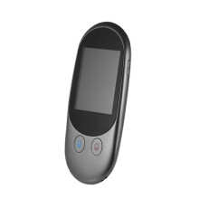 Travel Simultaneous Interpreter, Scanning and Recording Smart Voice Translator (Black)