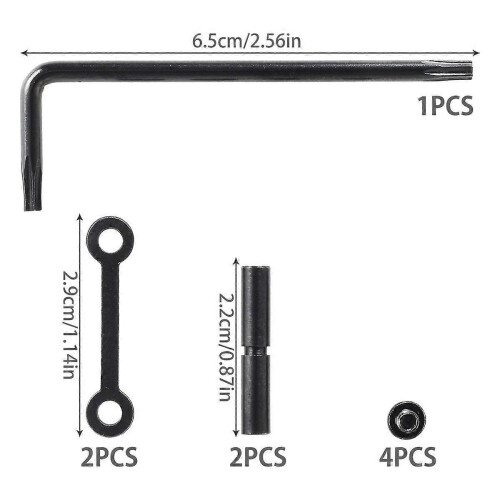 Anti-Walk-Rotationsstifte-Set 1
