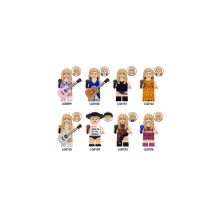Tähti Taylor Swift The Eras Tour -minihahmosetti, sopii Legoon, 8 kpl