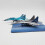 1:100 Scale Russian MIG-35 Fighter Alloy Model for Collection Display 2