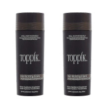 2 pakkausta Toppik-rakennuskuituja 275 g / 097 unssia hoitoaine