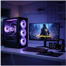 Fast Gaming PC Bundle Intel Core i7 RTX3050 6GB 16GB RAM 512GB SSD 1TB HDD +Speakers