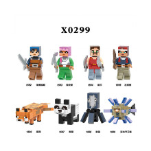 (X0299(8pcs)) Minecraft My World Series Minifigure Fit Lego Building & Construction Toys