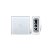 Interrupteur mural tactile intelligent sans fil avec télécommande pour lampe de maison connectée