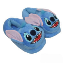 Stitch pluche warme schoenen, Stitch met katoenen slippers
