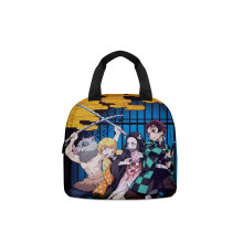 (Stijl 17) Demon Slayer Lunchtas Thermisch geïsoleerde draagtas