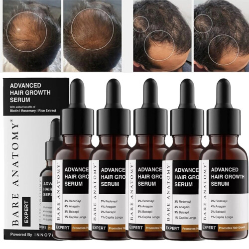 5X Bare Anatomy Advanced Hair Growth Serum - 30ml