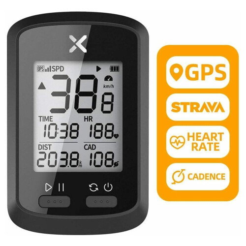 Xoss G+ GPS Smart Fietscomputer Bluetooth LCD-display Waterdicht IPX7 VK