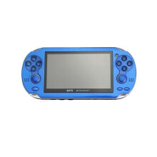 (X7 4,3'' Blauw) Draagbare spelconsole, ideaal als kerstcadeau