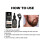 Men's Beard Growth Kit - Serum & Roller for Thicker Beard, Use 2-3x Weekly 5