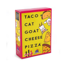 (Geel Rood) Geit Taco Kat Kaas Pizza Kaart Bordspel Familie Interactief Feestjes Cadeaus