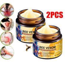 2PC Bee Venom nivelkipua lievittävä voide nivelluuvoide miehille ja naisille hoitoon