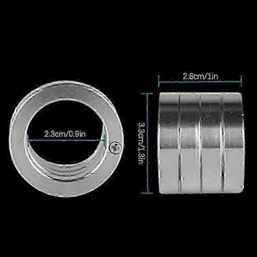 Rotatable Foldable 4-Finger Tactical Rings Impact Tool EDC 1