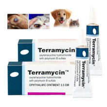2X lemmikkien silmien terveysvoide koirille, kissoille, naudoille, lampaille, hevosille, linnuille ja