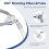 Set maschera nasale CPAP P2 con copricapo e cuscinetti per apparecchi da 22 mm 5