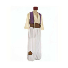 (2XL = UK 16) Volwassen Arabisch Prins Aladdin Geest Verkleedkostuum Rollenspel Heren Feestoutfits