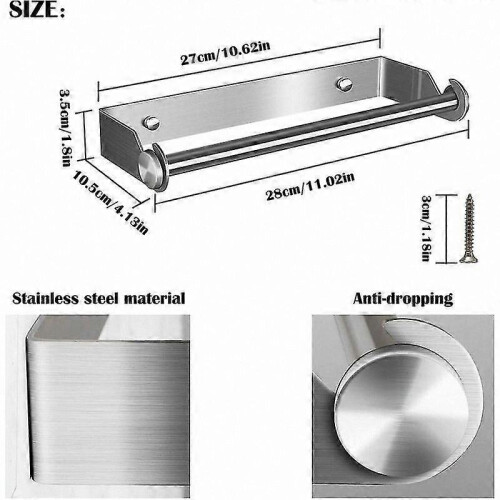 Stainless Steel Wall Mounted Paper Towel Dispenser 2