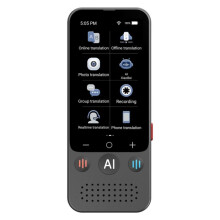 Z15W 3.1-inch Screen Multilanguage AI Translator Device 139 Online/17 Offline Languages, Real-Time Voice/Photo/Text Translation