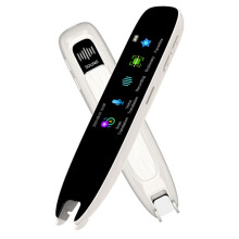 Stylo de traduction simultanée intelligent multilingue hors ligne (blanc), version internationale
