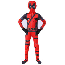 (3-4 jaar) Kinderen jongens Deadpool cosplay superheld Halloween feest kostuum verkleedkostuum