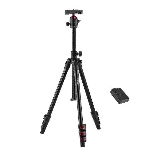 Andoer Q160H 360 Panoramic Portable Camera Tripod with Horizontal Mount 2
