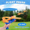 3-Pack LED Foam Glider Launcher Toy, 12.6", 2 Flight Modes – Ages 4–12 5