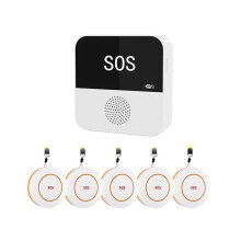 Tuya WiFi SOS -puhelupainike vanhuksille ja hoitajan hakulaitteella