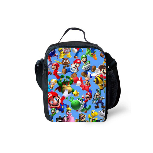 (05) Super Mario geïsoleerde lunchtas picknicklunchbox