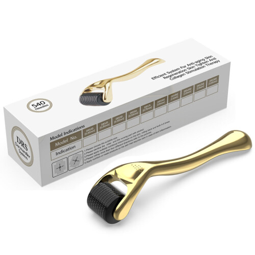 (0,75 mm) Derma Roller DRS 540 Titanium Professionele Micronaaldroller