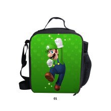 (01) Super Mario Isolierte Lunchtasche Picknick-Lunchbox Schule Outdoor