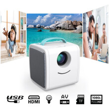 1080P HD Mini-LED-Multimedia-Projektor, tragbar, für Kinderbildung