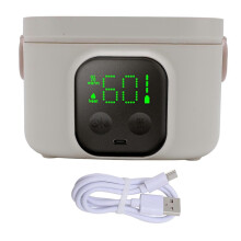 Smart 500ml 7-Speed Timer Heated Insulated Stainless Steel Lunch Box