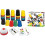 Quick Cup Kids Game, classico gioco di impilamento, interattivo genitore-figlio con 24 carte e 30 bicchieri 1
