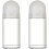 2 Pcs Clear Glass Roller Bottles for Essential Oils, Refillable Roll-On Containers with Clear Cap 1
