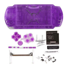 Transparent Replacement Shell for PSP3000, Full Cover, Easy Install