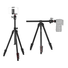 Andoer Q160H 360 Panoramic Portable Camera Tripod with Horizontal Mount