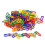400pcs Colorful Plastic Interlocking Bucket Clips Kids Educational Toy 1