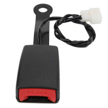 7.48" Universal Car Seat Belt Buckle, Certified Steel Wire Antifade Replacement
