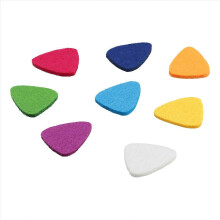 Ukulele Felt Picks, 8-Piece Multi-Color Plectrum Set for Guitar & Ukulele