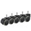 Heavy Duty Caster Wheels for IKEA Chairs - 5-Pack 10mm x 22mm 1