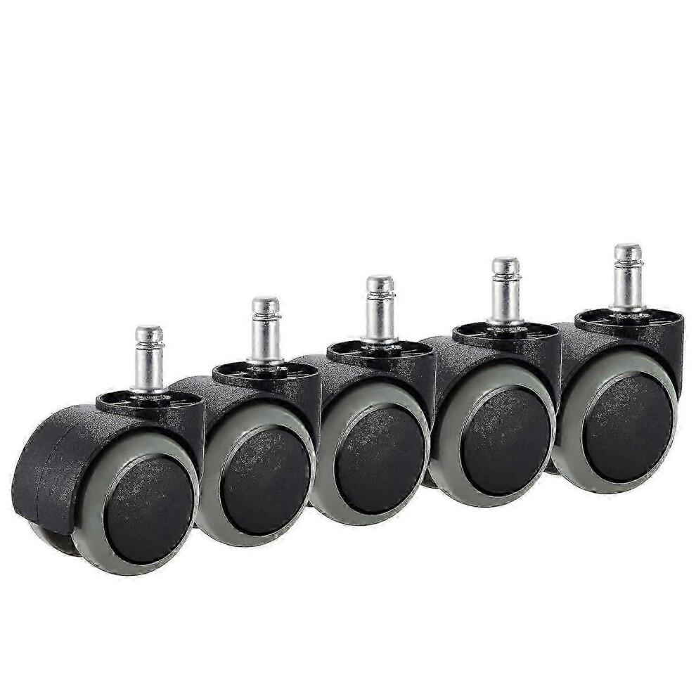 Heavy Duty Caster Wheels For Ikea Chairs - 5-Pack 10Mm X 22Mm 5996097210864