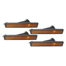 Gelbe LED-Seitenmarkierungsleuchte für BMW E30 E32 E34 3er Heckstoßstange